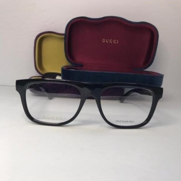 💯 Original GUCCI GG1117O FLAT TOP FRAMES IN BLACK - Picture 8 of 12
